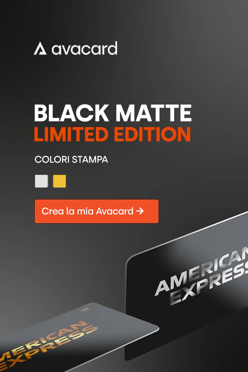 Avacard Black Matte